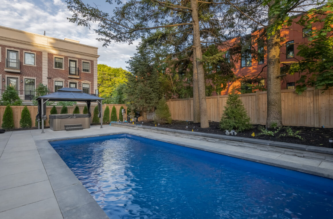 Backyard Pool North York