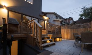 deck backyard interlocking toronto