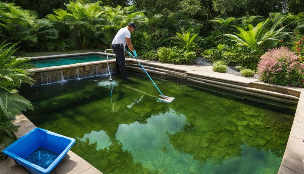 Regular pool maintenance