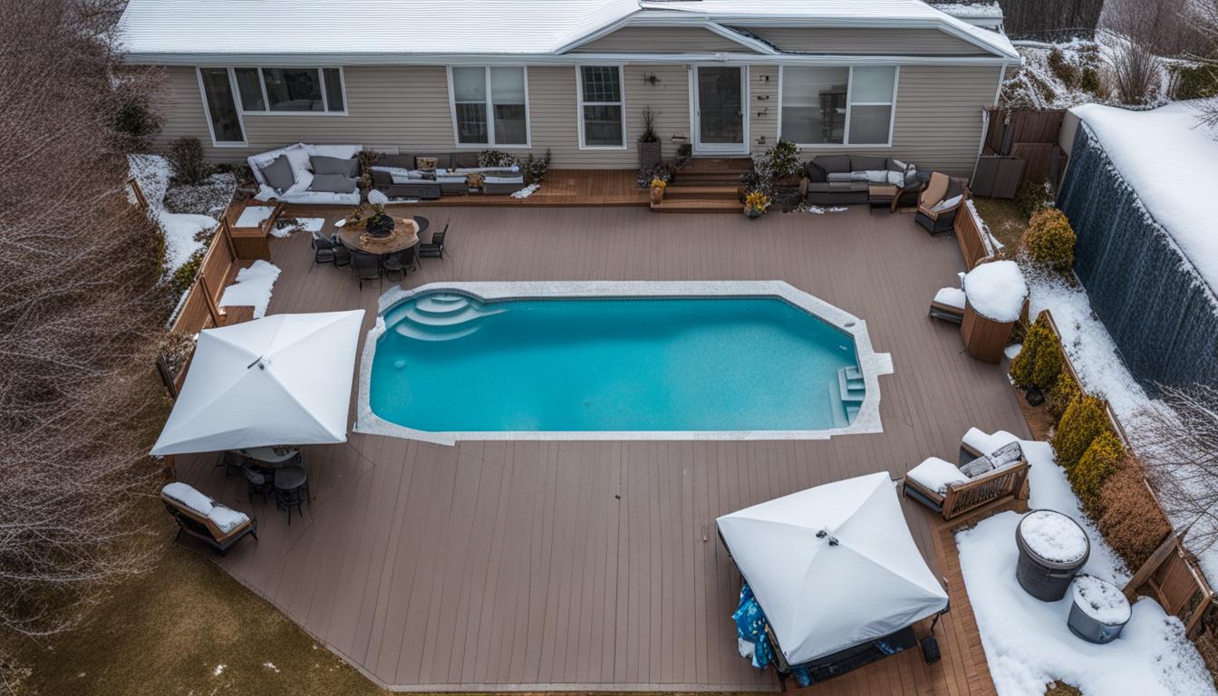 Pool winterization