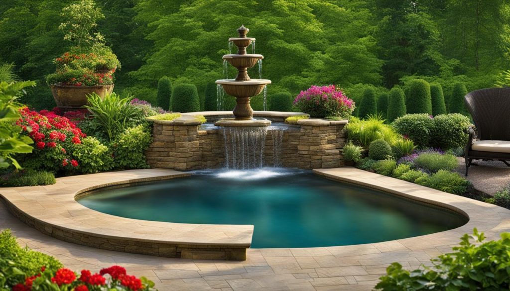 pool fountains