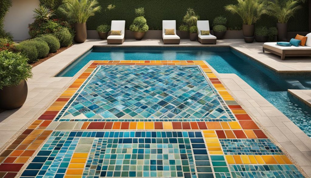 pool mosaic designs