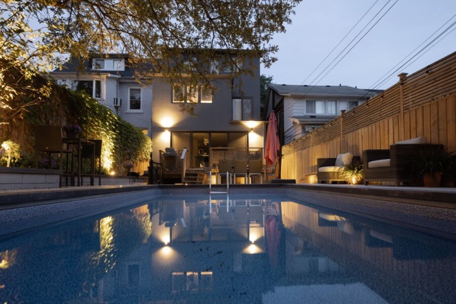 Custom pool installation services Maple