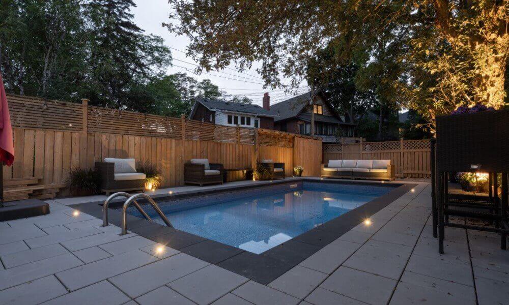 Pool flooring installation