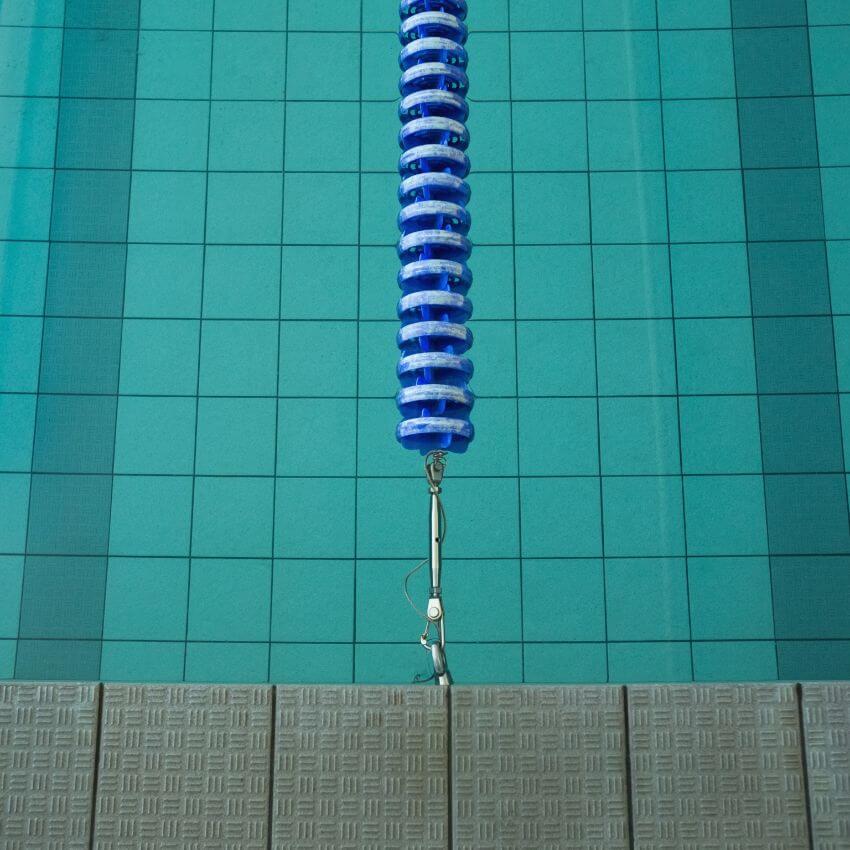 Tiling around the pool